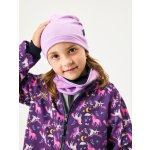 unuo Dětská čepice z teplákoviny Basic Lila – Zbozi.Blesk.cz