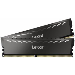 Lexar THOR DDR4 16GB kit 2x8GB UDIMM 3200MHz CL16 XMP 2.0 Heatsink černá LD4BU008G-R3200GDXG
