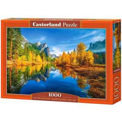 Castorland The Three Brothers Yosemite National park USA 1000 dílků – Sleviste.cz