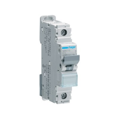 Hager Electro 1p B 10A 10kA NBN110 – Zboží Mobilmania