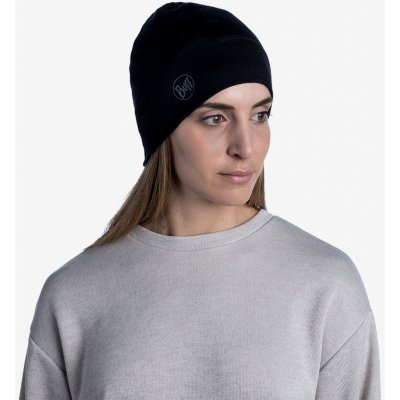 Buff 113013 LIGHTWEIGHT merino WOOL HAT SOLID black – Hledejceny.cz