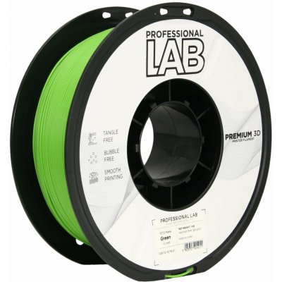 Prof. Lab PETG matná zelená 1.75mm 1kg – Zboží Živě