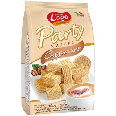 Gastone Lago Party mix oplatky Cappucino 250 g – Hledejceny.cz
