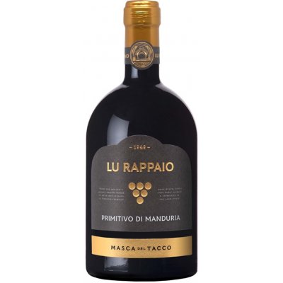 Masca del Tacco Primitivo di Manduria Lu Rappaio 2021 14% 0,75 l (holá láhev) – Hledejceny.cz