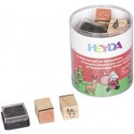 HEYDA Dřevěná razítka vánoce – Zboží Mobilmania