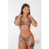 Nebbia Santos bikini vrchní díl 768 Leopard hnědá