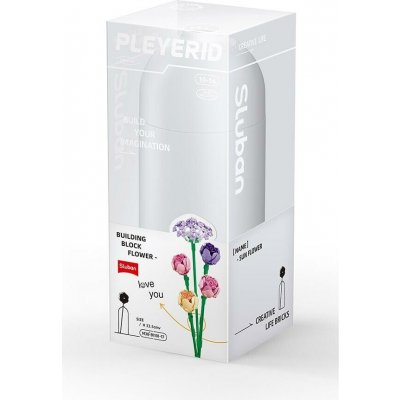 Sluban B1101-17 Pivoňky ve váze – Zboží Mobilmania