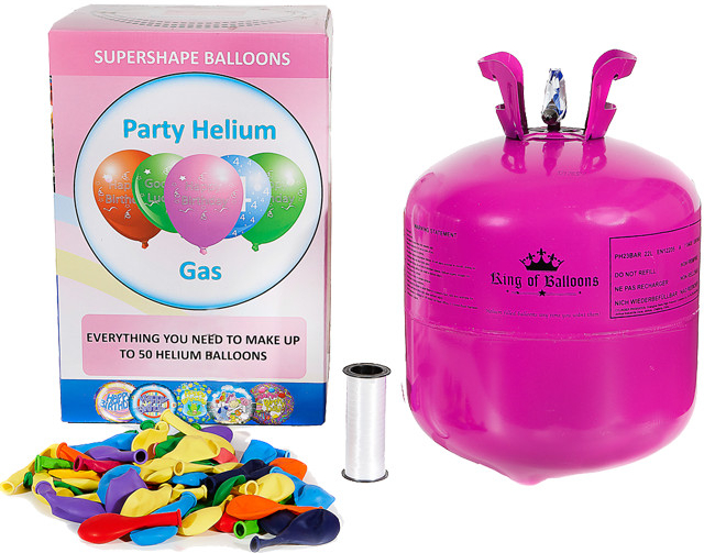 Helium do balónků KING OF BALLOONS 50 od 1 090 Kč - Heureka.cz