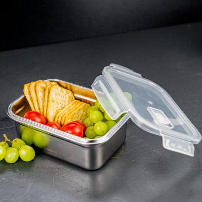 LURCH Nerez jídelní box s plastovým víkem 00240891 800 ml – Zboží Mobilmania