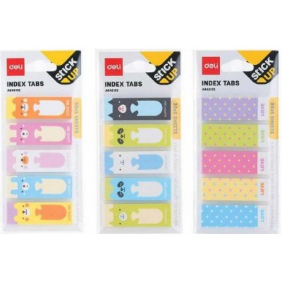 Záložky STICK UP mini set DELI EA64002 mix – Hledejceny.cz