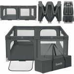 Lionelo Florence Easy Fold 150x180 GREY GRAPHITE – Zboží Dáma