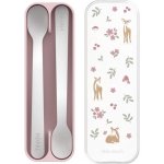 Little Dutch Lžičky 2 ks s pouzdrem Květiny a motýli – Zbozi.Blesk.cz