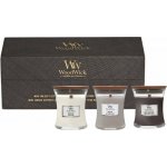 WoodWick Fireside, White Teak a Sand & Driftwood 3 x 85 g – Sleviste.cz