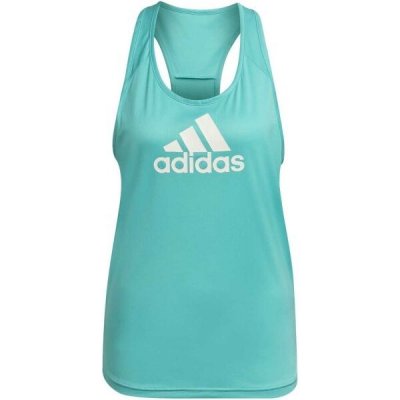 adidas DESIGNED TO MOVE TANK TOP sportovní tílko tyrkysová