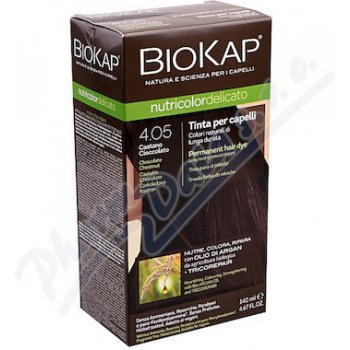 Biosline Barva na vlasy 4.05 Kaštanovo čokoládová 140 ml