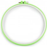 Prima-obchod Vyšívací kruh plastový 4 Ø19,3 cm zelená sv. – Zboží Dáma