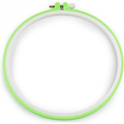 Prima-obchod Vyšívací kruh plastový 4 Ø19,3 cm zelená sv. – Zboží Dáma