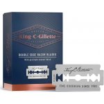 Gillette King C. Double Edge žiletky 10 ks – Zboží Mobilmania