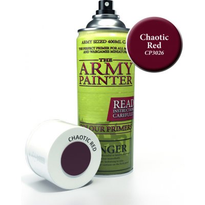 Army Painter sprej Chaotic Red 400ml – Zboží Mobilmania