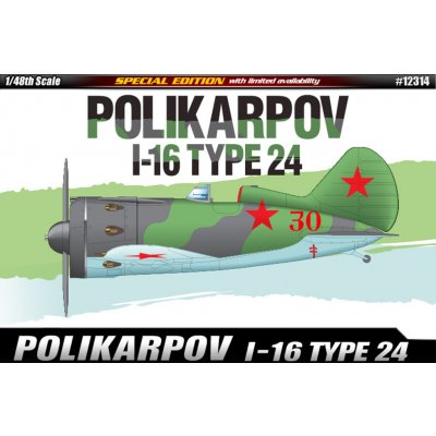 Academy Polikarpov I 16 Type 24 LE: 12314 1:48