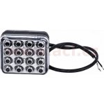 LED couvací světlo čtvercové 68x78x40 mm (2 šrouby, kabel 0,5 m) 12-36V – Hledejceny.cz