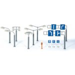 Siku World příslušenství dopravní značky a pouliční lampy – Hledejceny.cz