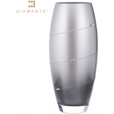 Diamante, Slovensko Váza 30 cm Barell Silver – Hledejceny.cz