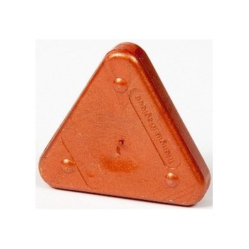 PRIMO voskovka trojboká Magic Triangle metalická metalická rudě měděná