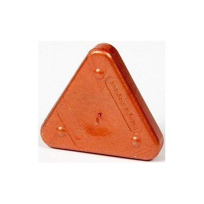 PRIMO voskovka trojboká Magic Triangle metalická metalická rudě měděná – Hledejceny.cz