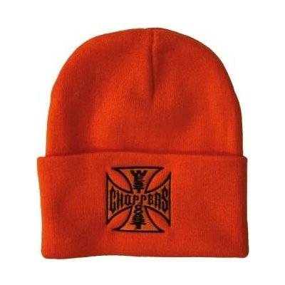 West Coast Choppers Zimní Čepice Og Roll Up oranžová – Hledejceny.cz