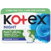 Hygienické vložky Kotex Natural Night vložky 6 ks