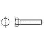 PROFISTYL DIN 961 šroub šestihranná hlava M12 stoupání 1,25 , 10.9 černý celý závit Varianta: DIN 961 šroub 6HR. hlava celozávit bez PÚ 10.9 M12x1,25x70 – Hledejceny.cz