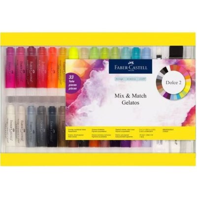 Gelatos Faber-Castell dárková sada Dolce 2 33 ks – Zboží Dáma