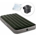 INTEX TWIN DURA-BEAM PRESTIGE AIRBED WITH BATTERY PUMP 99x191cm 64777 – Zboží Dáma