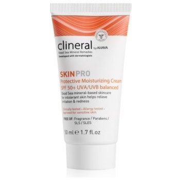 Ahava Clineral Skinpro hydratační a ochranný krém pro citlivou a intolerantní pleť SPF50 50 ml