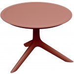 Lazy Momo Kávový stolek mini oval RIMO 593x570x405 mm Pálená cihla – Hledejceny.cz