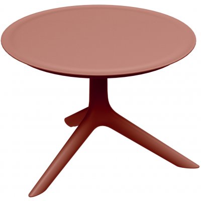 Lazy Momo Kávový stolek mini oval RIMO 593x570x405 mm Pálená cihla – Hledejceny.cz