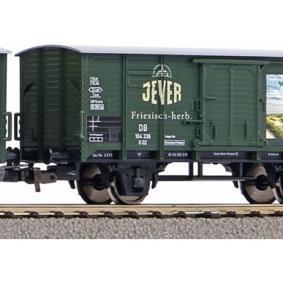 Piko Sada 3 krytých vagónů G02 severoněmecké pivovary DB III 58398 – Sleviste.cz