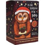 English Soap Company Vánoční tuhé mýdlo Sova Kadidlo & Myrha 100 g – Zboží Dáma