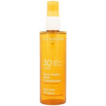 Clarins Sun Protection opalovací olej na tělo a vlasy SPF30 150 ml