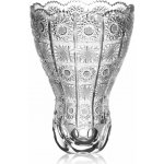Bohemia Crystal Ručně vyráběná a ručně broušená váza 305mm – Hledejceny.cz