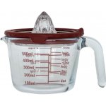 Pebbly PKV-085 Skleněný odšťavňovač na citrusy, ruční, 0,5 l – Zboží Mobilmania