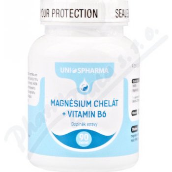 Uniospharma Magnésium chelát+vit.B6 90 tablet