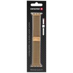 SWISSTEN ŘEMÍNEK PRO APPLE WATCH MILÁNSKÝ TAH 38-40 mm ZLATÝ 46000203 – Hledejceny.cz