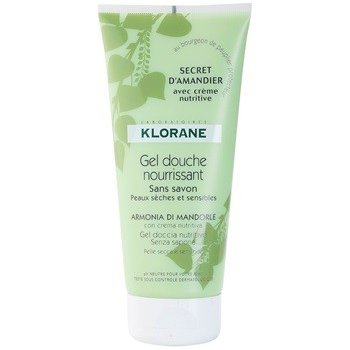 Klorane Hygiene et Soins du Corps Secret D'Amandier vyživující sprchový gel Nourishing Shower Gel 200 ml