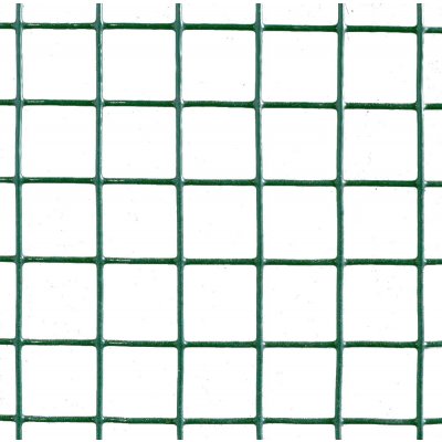 Pletivo na voliéry - oko 13x13 mm, drát 1,2 mm, Zn+PVC zelené – Zbozi.Blesk.cz
