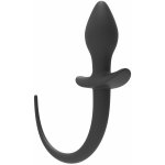 Erospace Silicone Anal Plug with Tail Wild Play C3 Black – Sleviste.cz