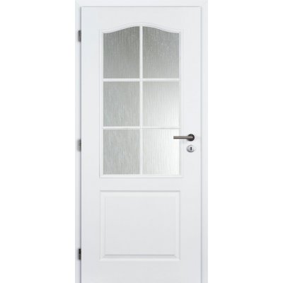 Doornite Socrates 80 L, 80 × 197 cm, lakované, levé, bílé, prosklené C1M1W2.80L1.XC – Hledejceny.cz
