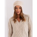 Wool Fashion Italia čepice AT-CZ-2329.79 Béžová – Hledejceny.cz