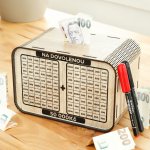 Pokladnička znovupoužitelná - Pro páry – Nápis – Na dovolenou – Zbozi.Blesk.cz